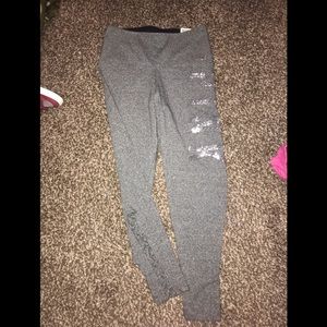 Nwt size small pink bling leggings!